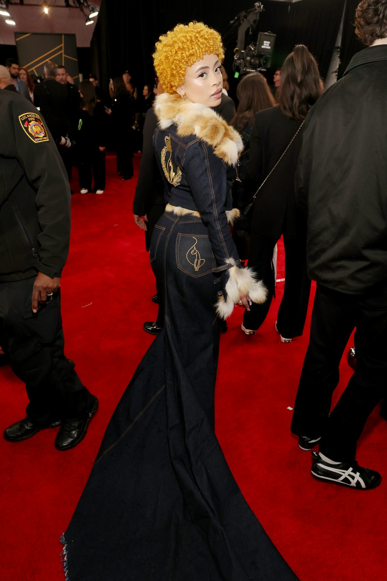 LOS ANGELES, CALIFORNIA - FEBRUARY 04: Ice Spice attends the 66th GRAMMY Awards at Crypto.com Arena ...