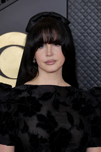 Los Angeles, CA - February 4: (Editorial use only) Lana Del Rey attends the 66th Annual Grammy Awards...