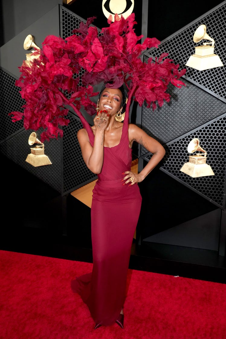 LOS ANGELES, CALIFORNIA - FEBRUARY 04: (FOR EDITORIAL USE ONLY) Dawn Richard attends the 66th GRAMMY...