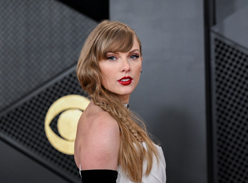Taylor Swift at the 66th Annual GRAMMY Awards 