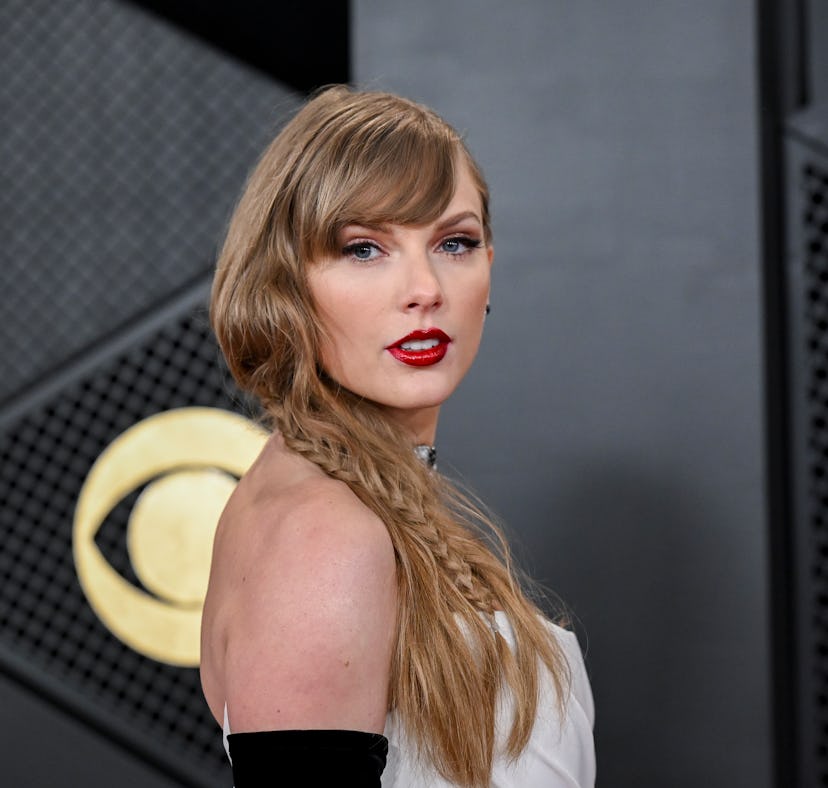 Taylor Swift at the 66th Annual GRAMMY Awards