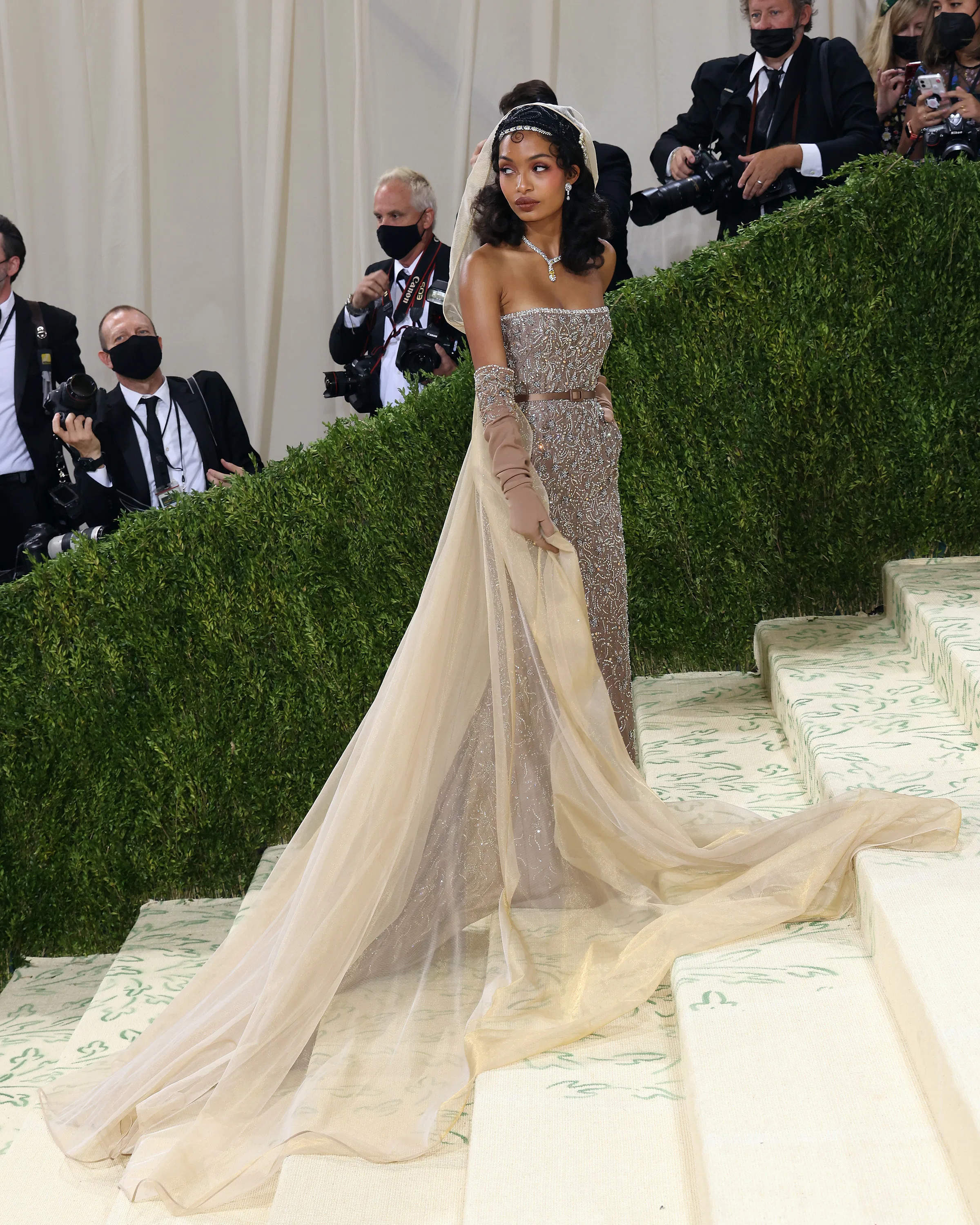 yara shahidi green dress Yara Shahidi Green Dior Dress Yara Shahidi Photographed By Me For The 2021  Emmy's Dior