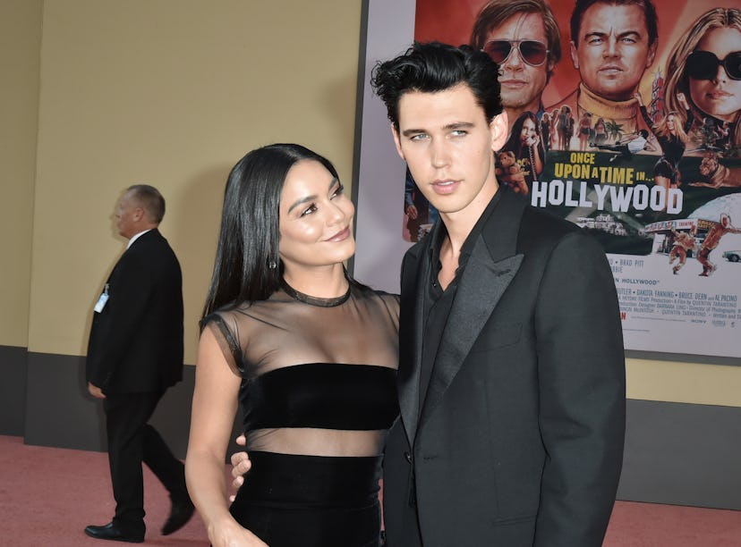 Austin Bulter revealed why he called his ex Vanessa Hudgens a friend in an 'Elvis' interview.