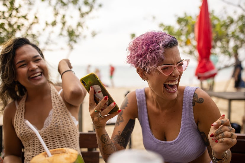 Sagittarius has a friendly demeanor that makes it easy for them to make friends at the bar.