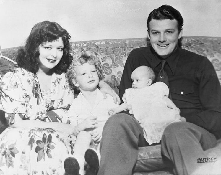 Clara Bow, Rex Bell, and their two sons
