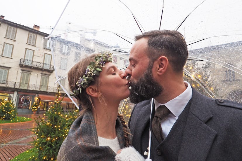 Pisces loves the idea of a rainy wedding day.