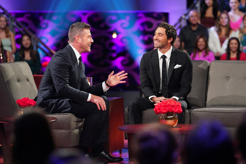Jesse Palmer and Season 28 ‘Bachelor,’ Joey Graziadei.