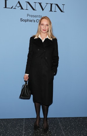 Uma Thurman attends "Sophie's Choice" 40th anniversary screening at Museum of Modern Art 