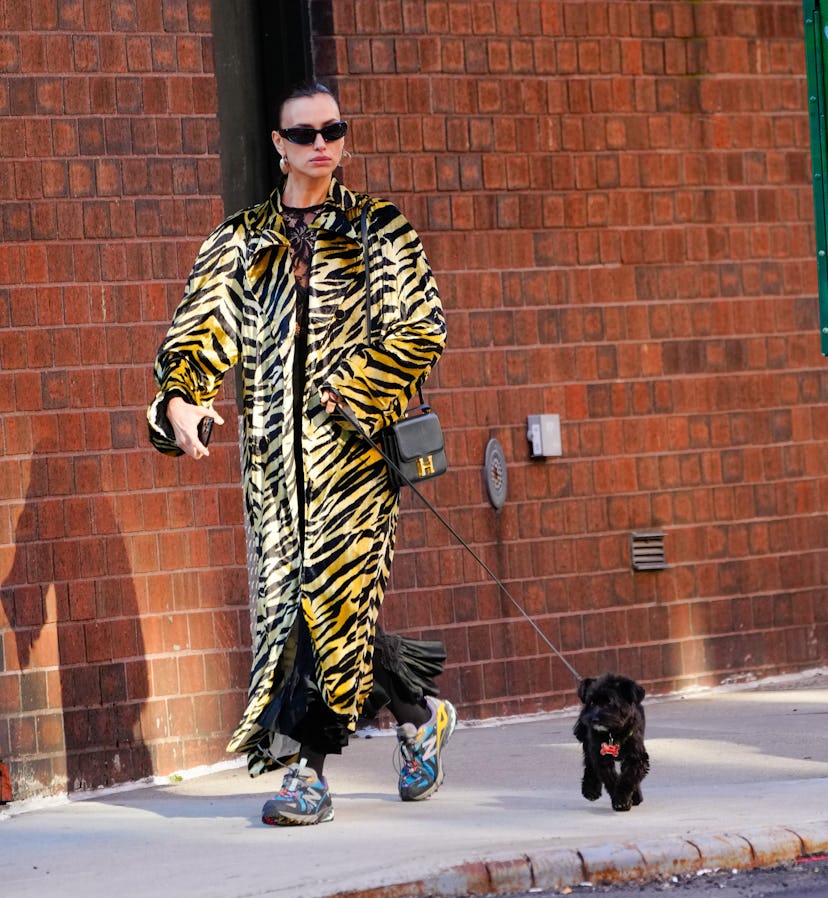 Irina Shayk is seen on February 06, 2024 in New York City.