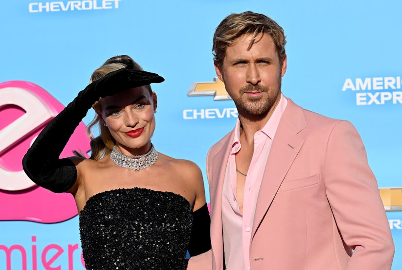 Margot Robbie and Ryan Gosling
