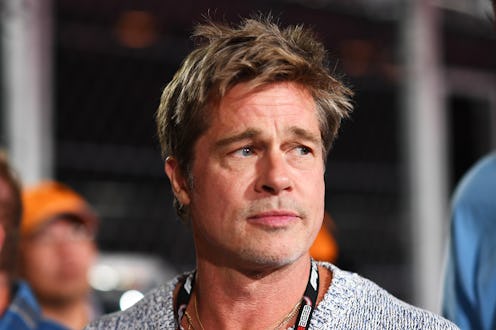 Brad Pitt on the red carpet.