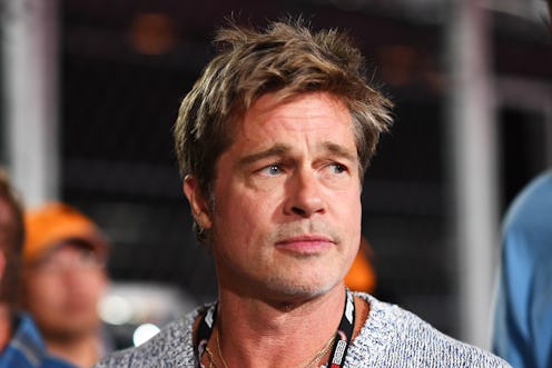 Brad Pitt on the red carpet. 