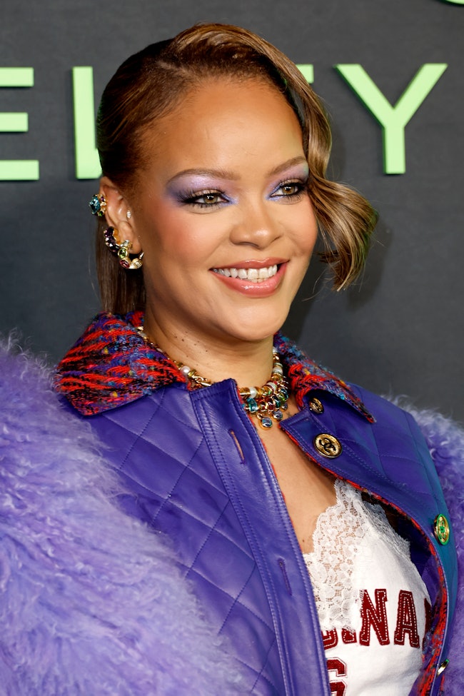 HOLLYWOOD, CALIFORNIA - DECEMBER 18: Rihanna attends the FENTY x PUMA Sneaker Launch Party at NeueHo...