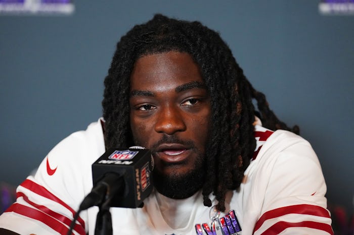 Brandon Aiyuk is a proud dad of a toddler.