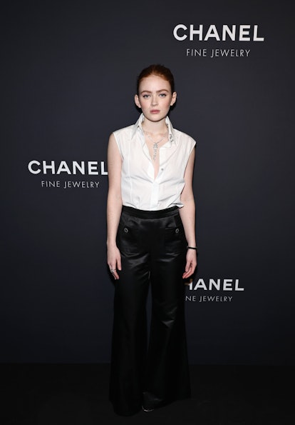 Sadie Sink arrived at the opening dinner for Chanel's flagship boutique in new york