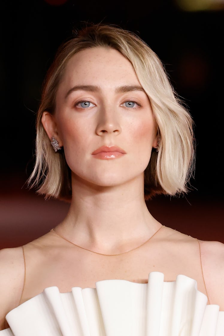 LOS ANGELES, CALIFORNIA - DECEMBER 03: Saoirse Ronan attends the 2023 Academy Museum Gala at Academy...