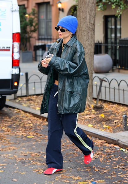 Emily Ratajkowski is seen on December 05, 2023 in New York City. 