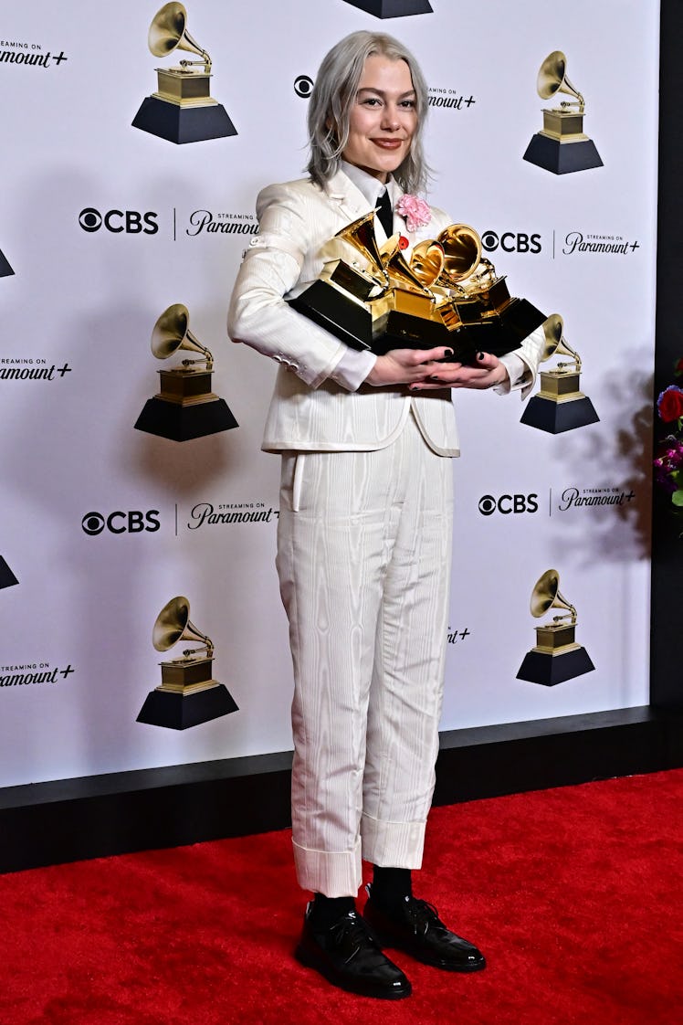 Phoebe Bridgers said her plans for her Grammys involve revenge on Bo Burnham.