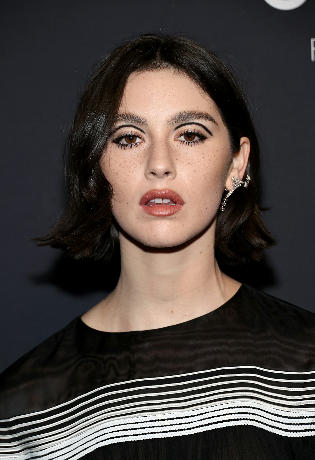 NEW YORK, NEW YORK - FEBRUARY 07: Gracie Abrams, wearing CHANEL, attends the CHANEL Dinner to celebr...