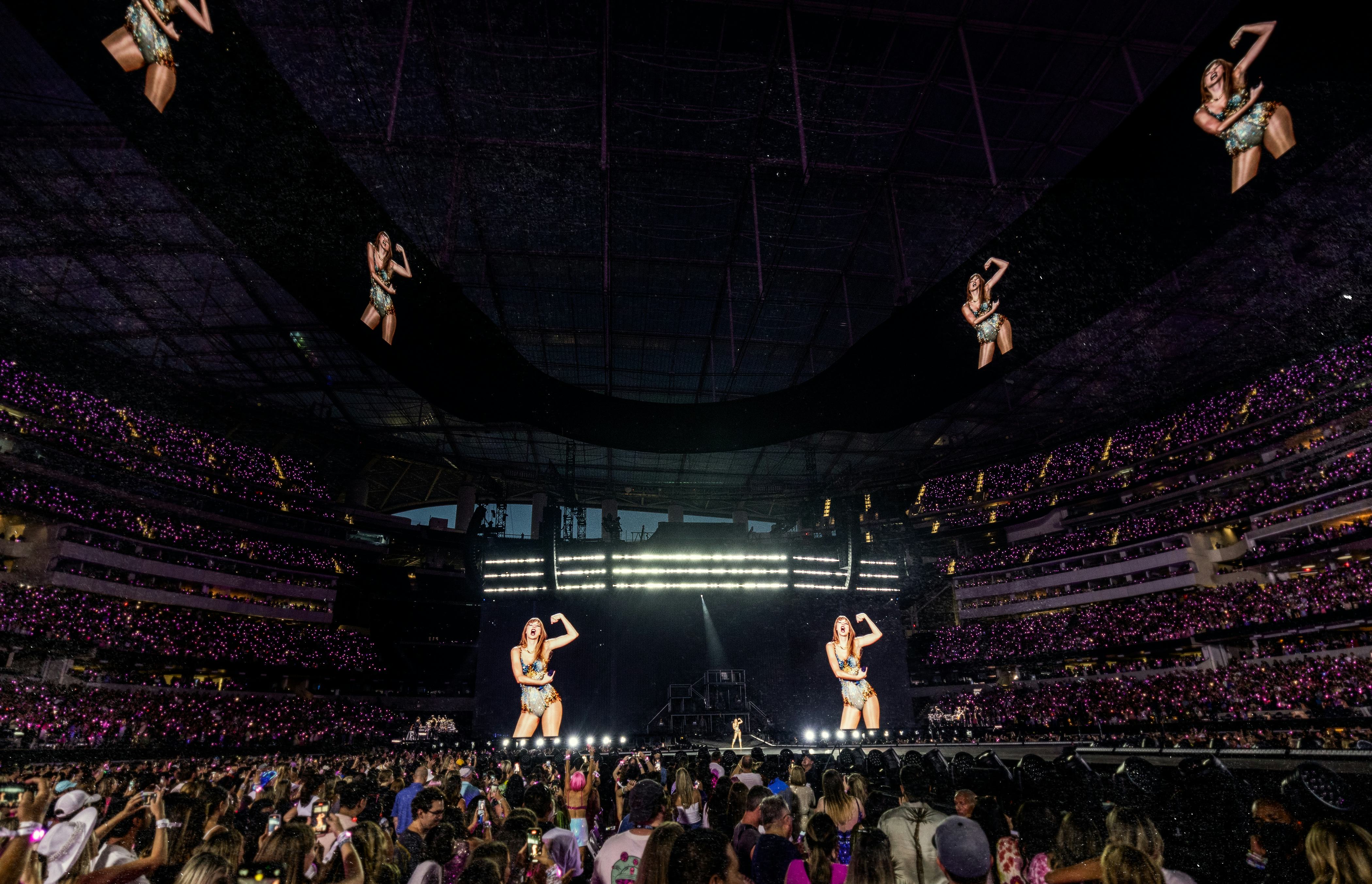 Taylor Swift performs during The Eras Tour