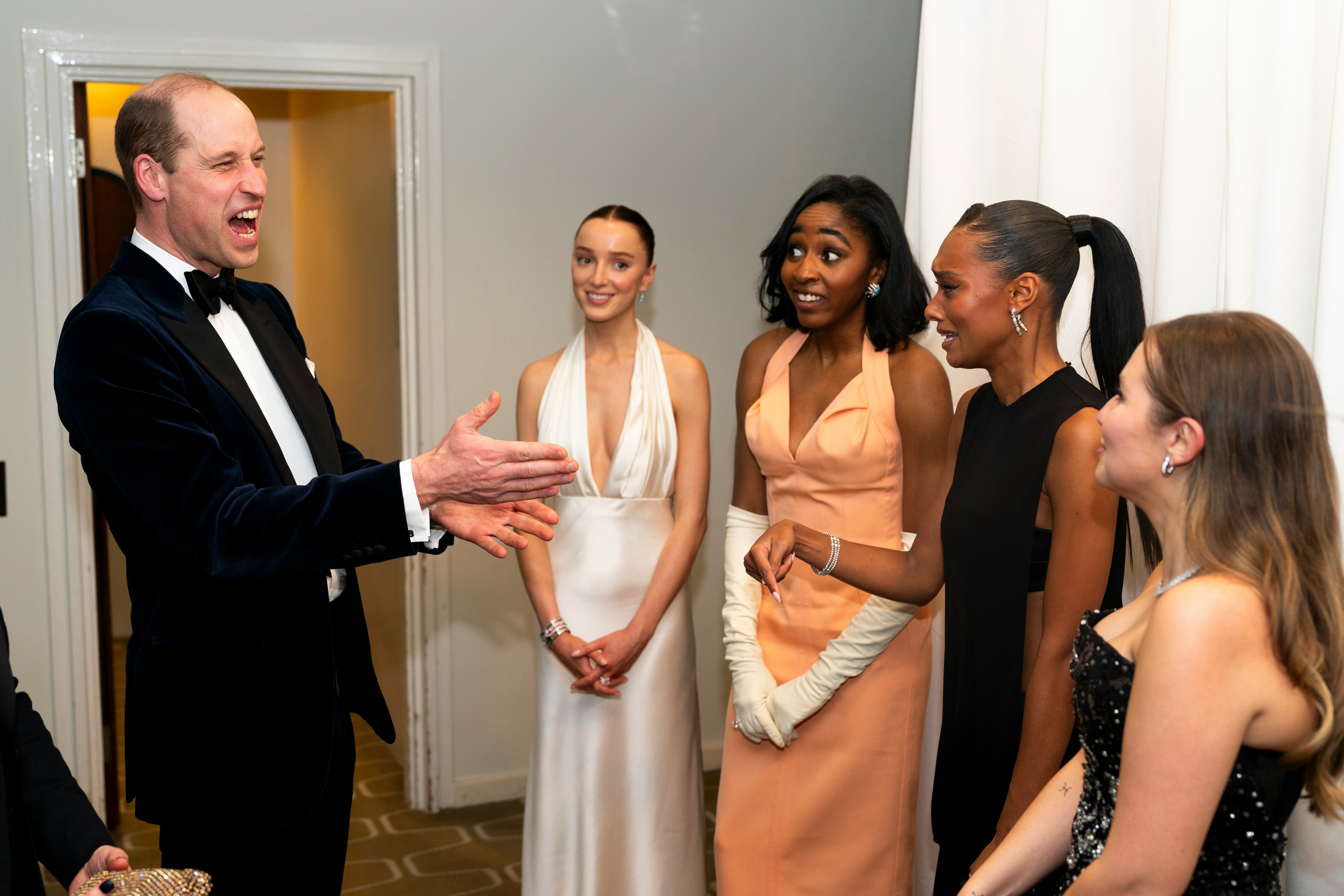 Prince William meets Ayo Edebiri. Celebs’ Viral Reactions Are The 2024 Awards Season&rsquo;s Real Winners