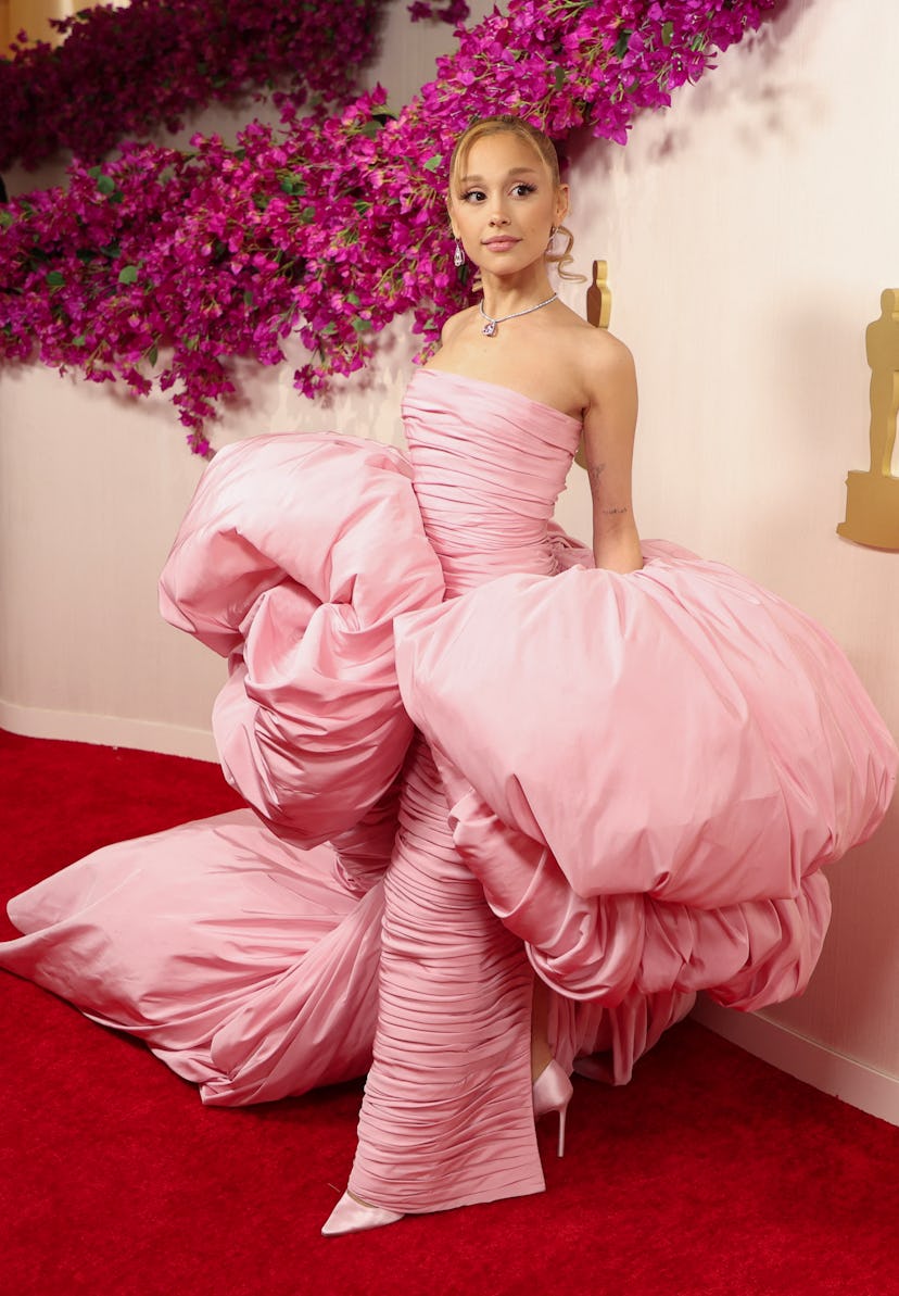 Ariana Grande attends the 96th Annual Academy Awards at the Dolby Theatre in Hollywood, California o...