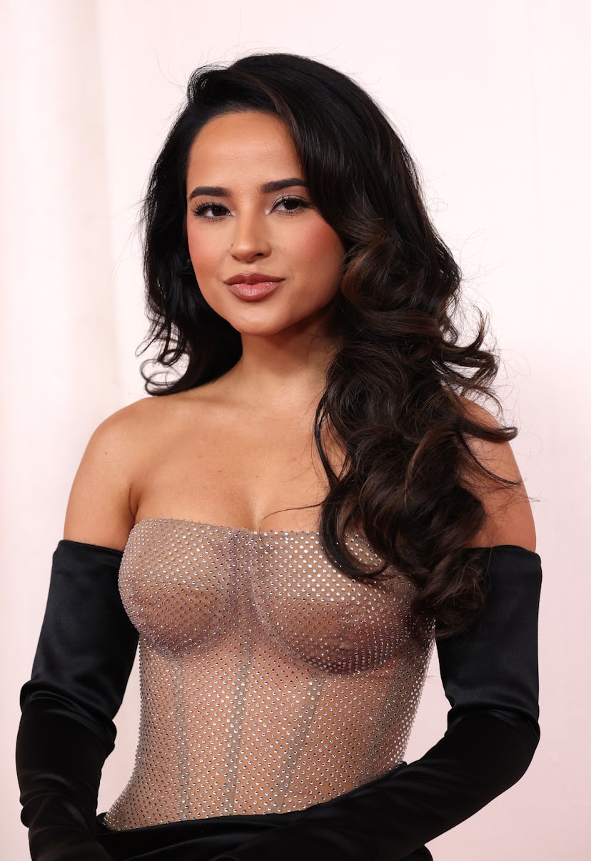 HOLLYWOOD, CALIFORNIA - MARCH 10: Becky G attends the 96th Annual Academy Awards on March 10, 2024 i...