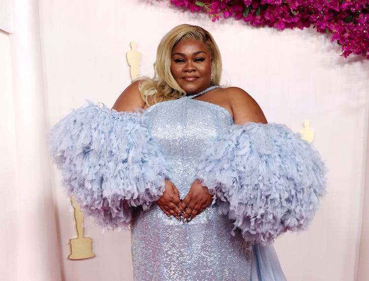HOLLYWOOD, CALIFORNIA - MARCH 10: Da'Vine Joy Randolph attends the 96th Annual Academy Awards on Mar...