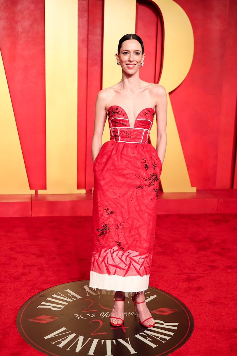 Rebecca Hall at the 2024 Vanity Fair Oscar Party