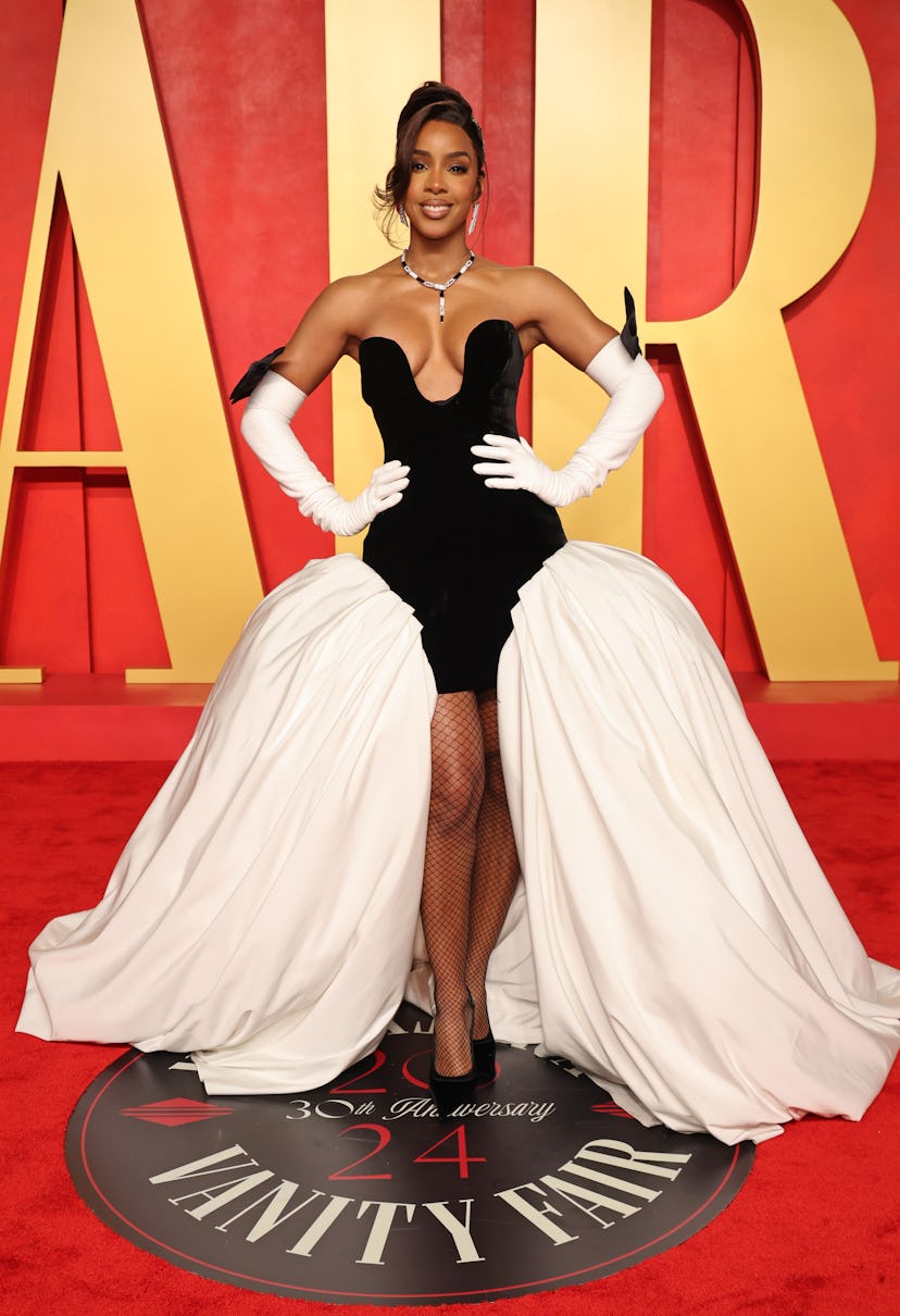 Kelly Rowland attends the 2024 Vanity Fair Oscar Party