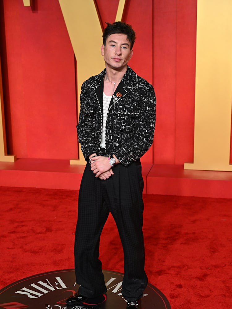 Barry Keoghan attending the Vanity Fair Oscar Party held at the Wallis Annenberg Center for the Perf...