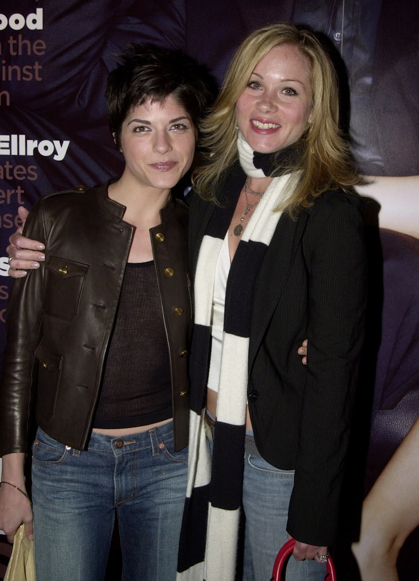 Selma Blair & Christina Applegate during GQ Celebrates its Third Annual Movie Issue - Party at The S...