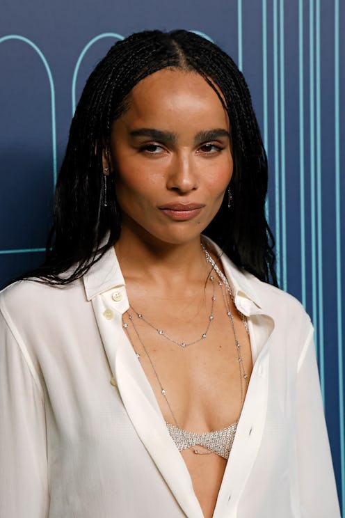 Zoe Kravitz long braids