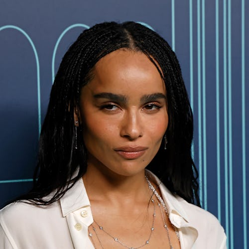 Zoe Kravitz long braids