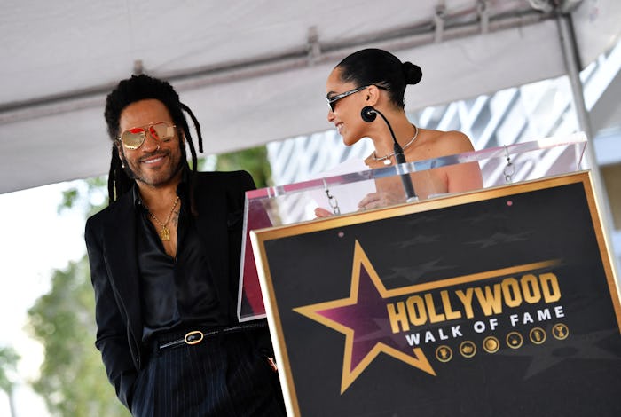 Zoë Kravitz teased her dad Lenny Kravitz about his style.