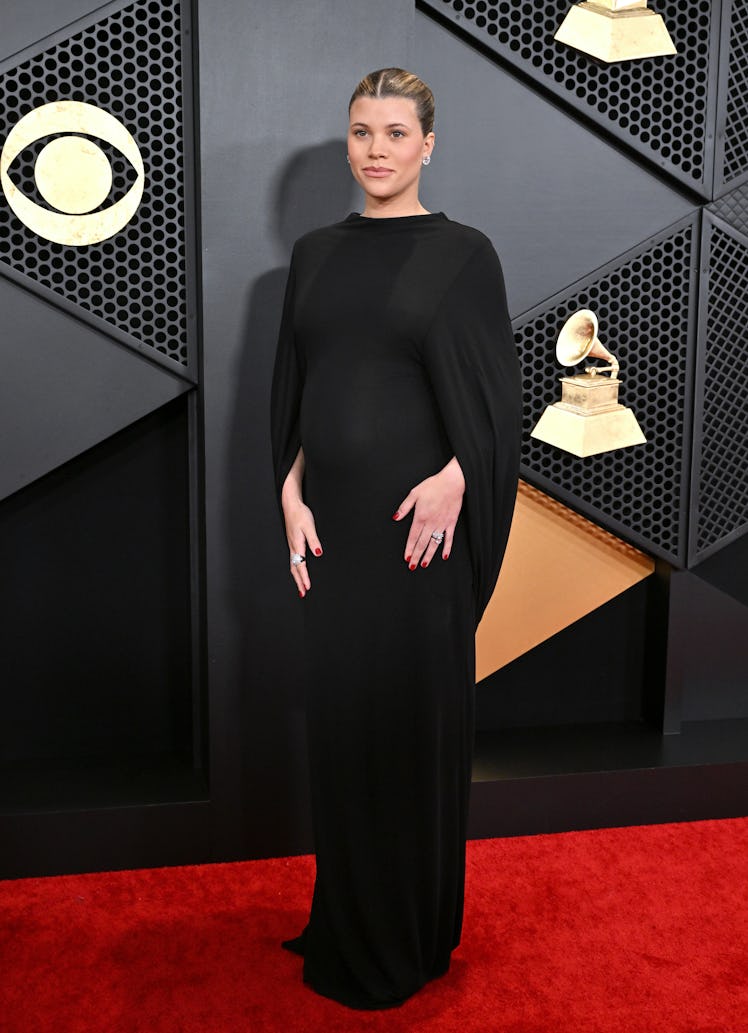Sofia Richie attends the 66th GRAMMY Awards at Crypto.com Arena on February 04, 2024 in Los Angeles,...