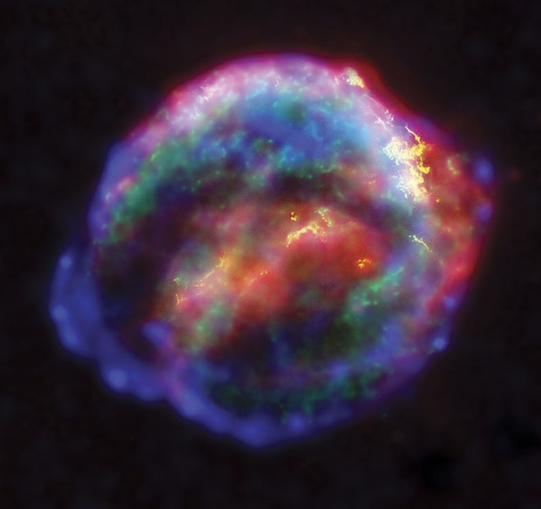 Kepler'S Supernova, Composite Image Of Kepler'S Nova, Or Kepler'S Supernova, Taken By The Chandra X-...