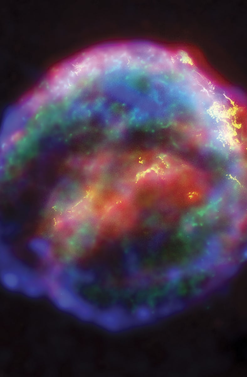 Kepler'S Supernova, Composite Image Of Kepler'S Nova, Or Kepler'S Supernova, Taken By The Chandra X-...