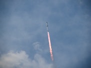 TOPSHOT - The SpaceX Starship spacecraft lifts off from Starbase in Boca Chica, Texas, on March 14, ...