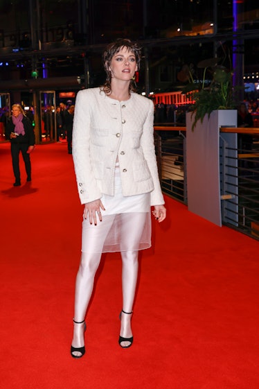 Kristen Stewart at the Sterben (Dying) premiere during the 74th Berlinale International Film Festiva...
