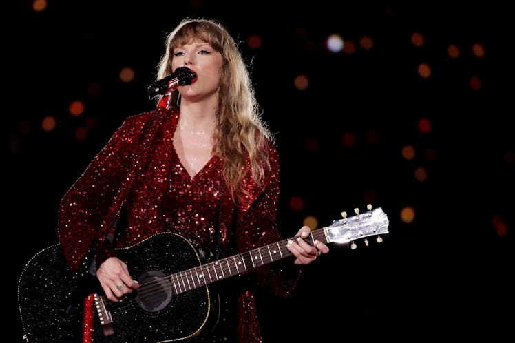 Disney+'s version of Taylor Swift's 'The Eras Tour' movie includes four new surprise songs.