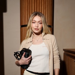 Gigi Hadid attends the after show of the Miu Miu Womenswear Fall/Winter 2024-2025 show as part of Pa...