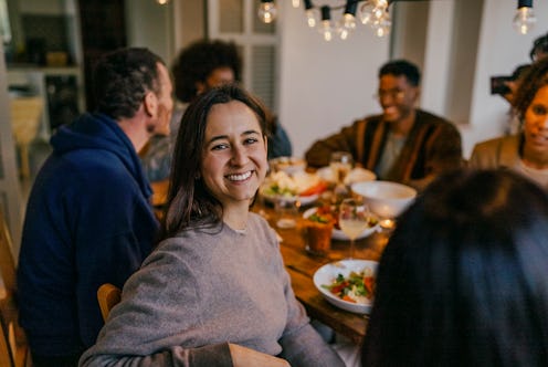 friends socializing at a get together