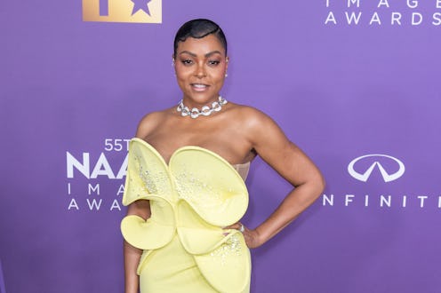 Taraji P. Henson spoke out about pay inequality at the 55th NAACP Image Awards at Shrine Auditorium …