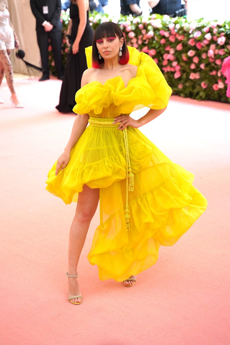 Charli XCX attends The Metropolitan Museum Of Art's 2019 Costume Institute Benefit "Camp: Notes On F...