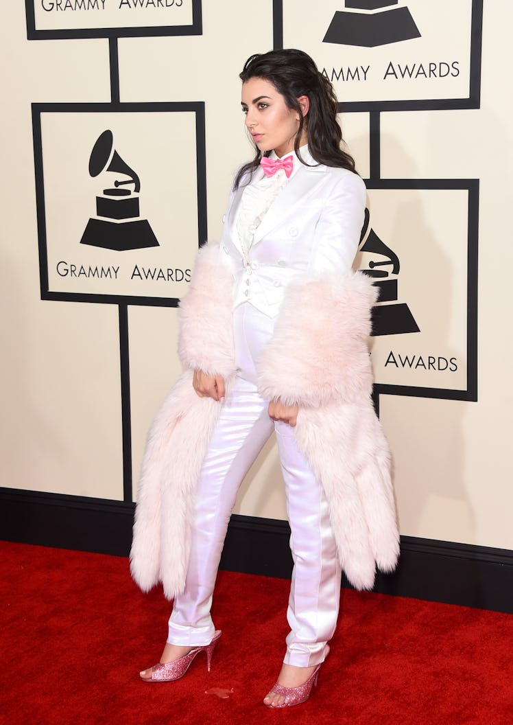 Singer Charli XCX attends The 57th Annual GRAMMY Awards at the STAPLES Center on February 8, 2015 in...