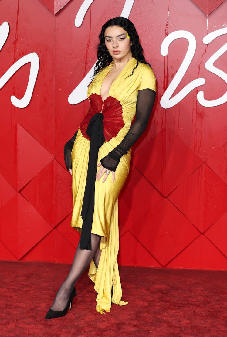 Charli XCX attends The Fashion Awards 2023 Presented by Pandora at the Royal Albert Hall on December...