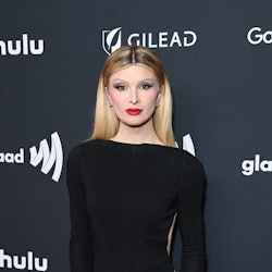 Dylan Mulvaney attends the 35th Annual GLAAD Media Awards at The Beverly Hilton.