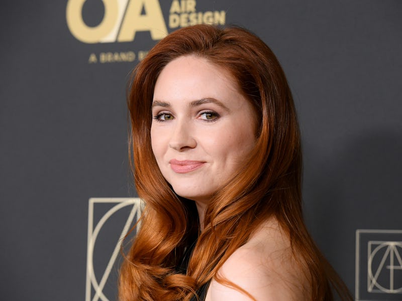 HOLLYWOOD, CALIFORNIA - FEBRUARY 10: Actress Karen Gillan attends the 28th annual Art Directors Guil...