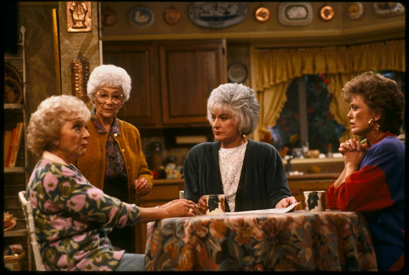 UNITED STATES - MAY 15:  THE GOLDEN GIRLS - 9/24/85 - 9/24/92, BETTY WHITE, ESTELLE GETTY, BEA ARTHU...
